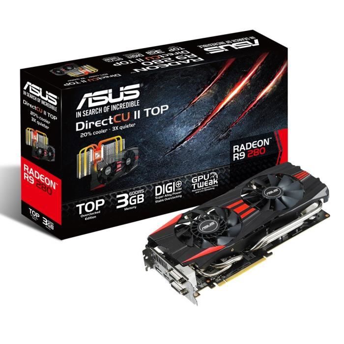 Asus AMD Radeon R9280 DC2T 3GD5 - Asus