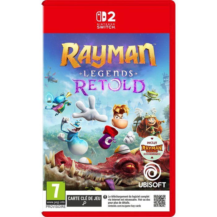 Rayman Legends Retold • Jeu Nintendo Switch 2