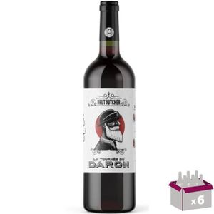 VIN ROUGE Domaine de Fabrègues La Tournée du Daron Pays d'Hérault - Vin rouge de Languedoc x6