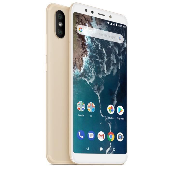 XIAOMI Mi A2 32 Go Gold - Cdiscount Téléphonie