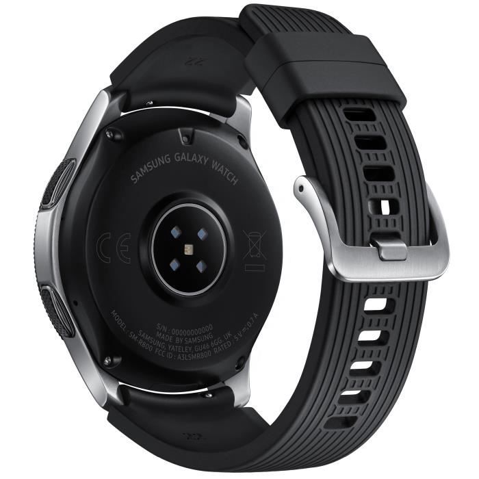 Montre connectée samsung galaxy shop watch 4g gris acier 46mm