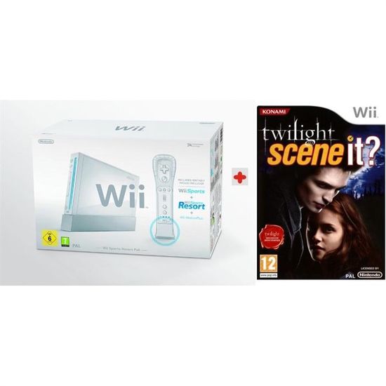 Jeu Twilight Scene It ? – Nintendo Wii – Neuf Sous Cellophane – PAL FR