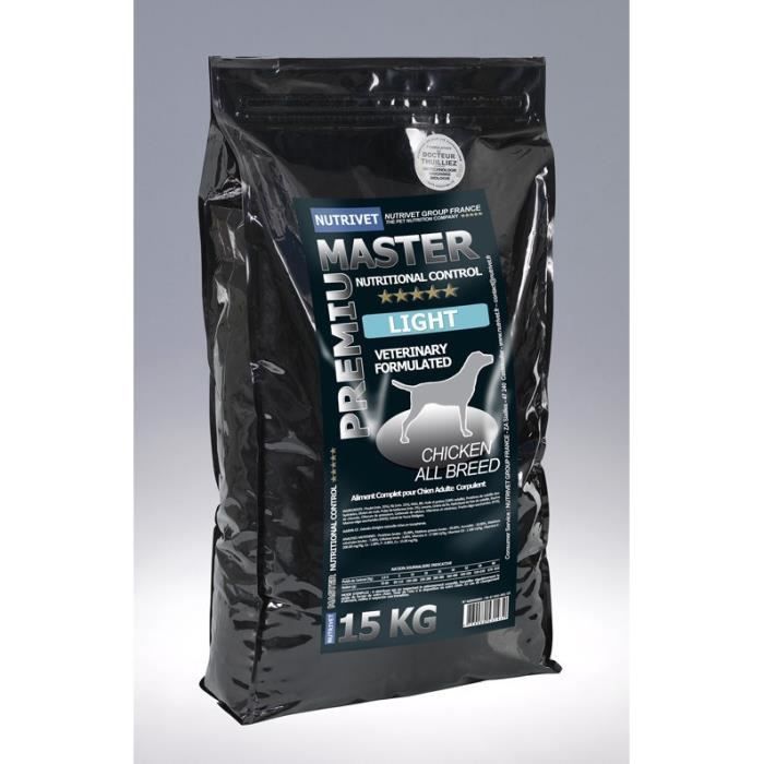 MASTER PREMIUM Croquettes chien master light 15 kg