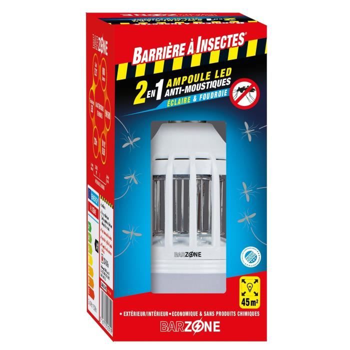 BARRIERE A INSECTES BARZONE Lampe LED Nomade Anti