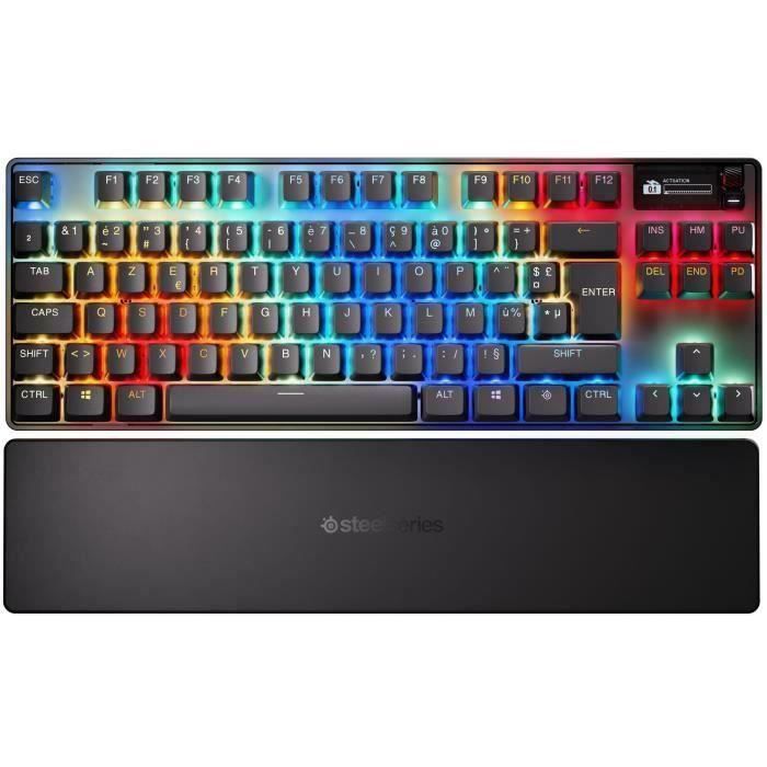 Clavier Gamer Mécanique Sans Fil - Steelseries - Apex Pro Tkl Gen 3 - Noir