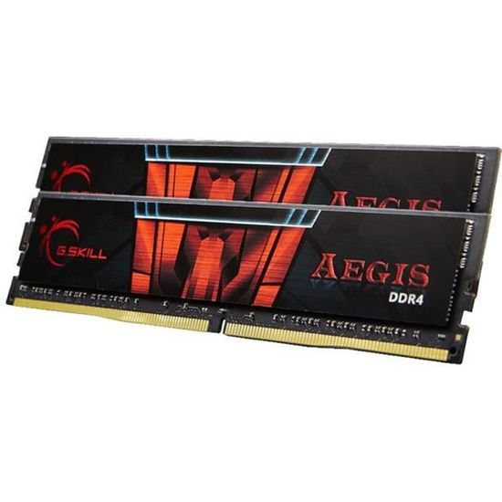 G.Skill Mémoire PC Aegis - DDR4 - Kit 8Go (2x 4 Go) - 2133 MHz - CL15
