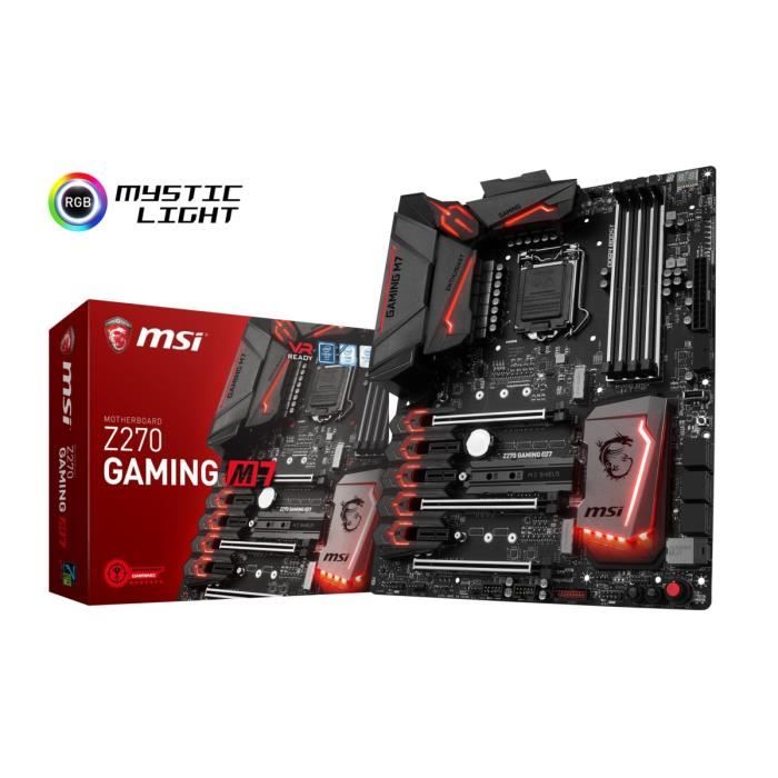 MSI Carte mère Z270 GAMING M7 - Socket LGA 1151 - DDR4 - Msi
