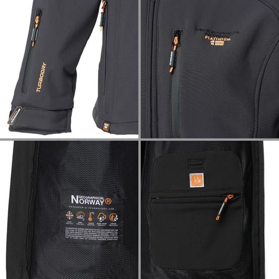 GEOGRAPHICAL NORWAY Veste Softshell 