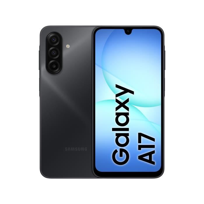 SAMSUNG Galaxy A17 Smartphone 128 Go Noir - Version Française