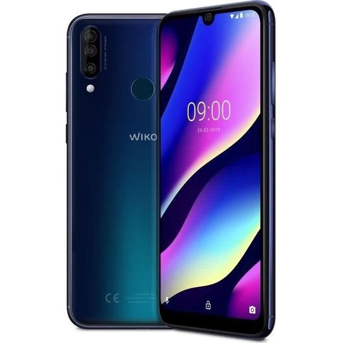 Vente Téléphone portable WIKO View 3 Night Blue 64 Go pas cher Vente Téléphone portable WIKO View 3 Night Blue 64 Go pas cher