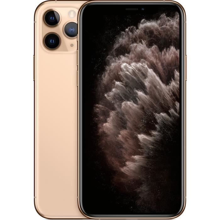 Téléphone portable APPLE iPhone 11 Pro Or 64 Go pas cher Téléphone portable APPLE iPhone 11 Pro Or 64 Go pas cher