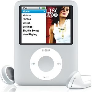 LECTEUR MP4 Apple iPod Nano 4 Go Silver