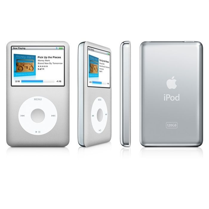 Apple iPod Classic 120 Go Silver - Cdiscount TV Son Photo