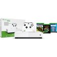 Xbox One S All Digital Refresh 1 To + Manette Xbox Sport Blue + GPU (code envoyé par email) + 3 Jeux dématérialisés-1