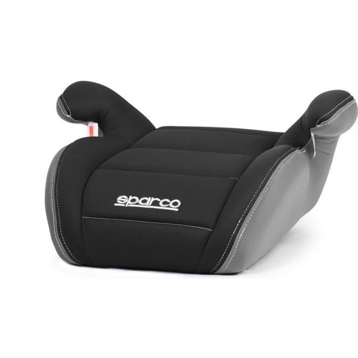 SPARCO Siège auto bas 00924NRGR - Groupe 3 - 22 à 36 kg - Noir et Gris