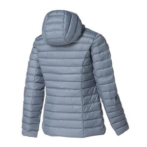 doudoune femme gris clair