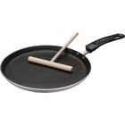 Crêpière avec étaleur - GSW - 456715 - Aluminium - gris - 26 cm - Tous feux dont induction