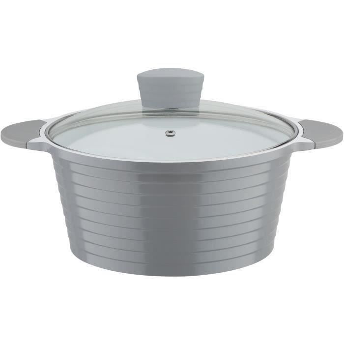 Faitout fonte d'aluminium GSW BOLERO 28 cm Induction /