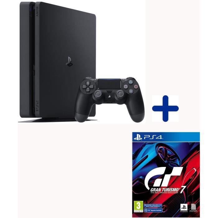 Console PS4 Standard 500 Go - Pack PlayStation 4 avec Gran Turismo 7 - Sony  - Cdiscount Jeux vidéo