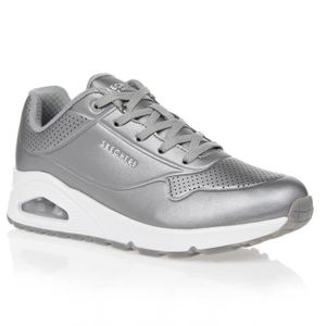 skechers grise et rose