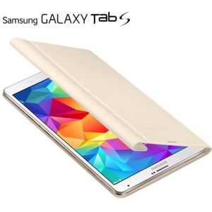 HOUSSE TABLETTE TACTILE Samsung Book Cover Ivoire pour Tab S 8.4''