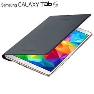 HOUSSE TABLETTE TACTILE Samsung Cover Noir pour Tab S 8.4''