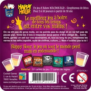JEU SOCIÉTÉ - PLATEAU ASMODEE - Happy Hour - Jeu de société  cghh01