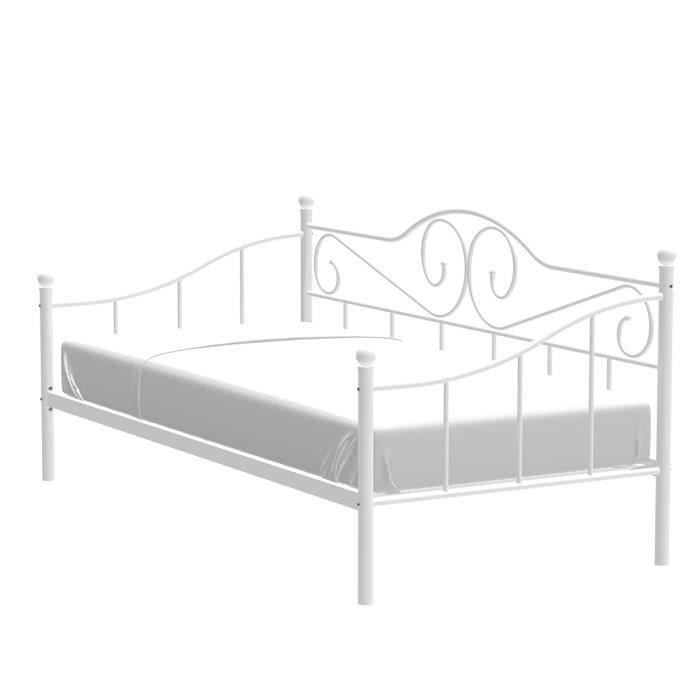 Lit Enfant Fer Forge Cdiscount