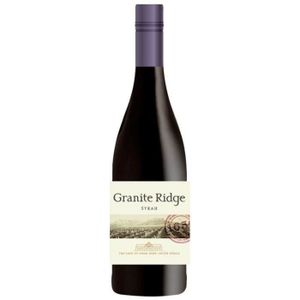 VIN ROUGE Granite Ridge 2014 Syrah - Vin rouge d'Afrique du 