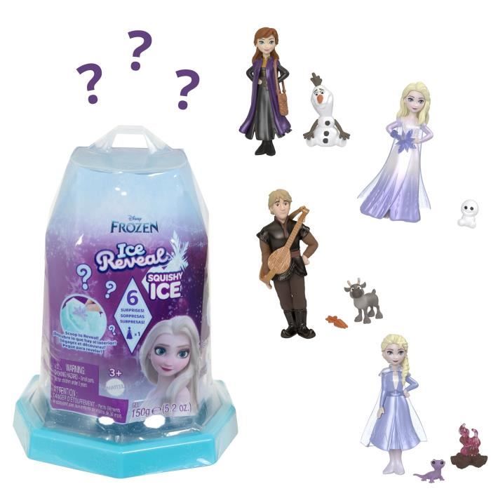 La Reine des Neiges Mattel Poupée Disney Coffret Ice Reveal HXH17 - vue 2