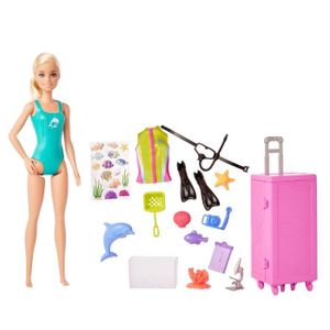 Barbie et store son dauphin