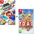 Pack 2 jeux Switch : Captain Toad Treasure Tracker + Super Mario Party-0