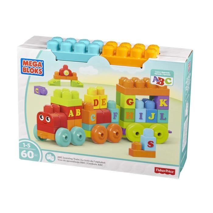 MEGABLOKS Le Train De l Alphabet Cdiscount Jeux Jouets