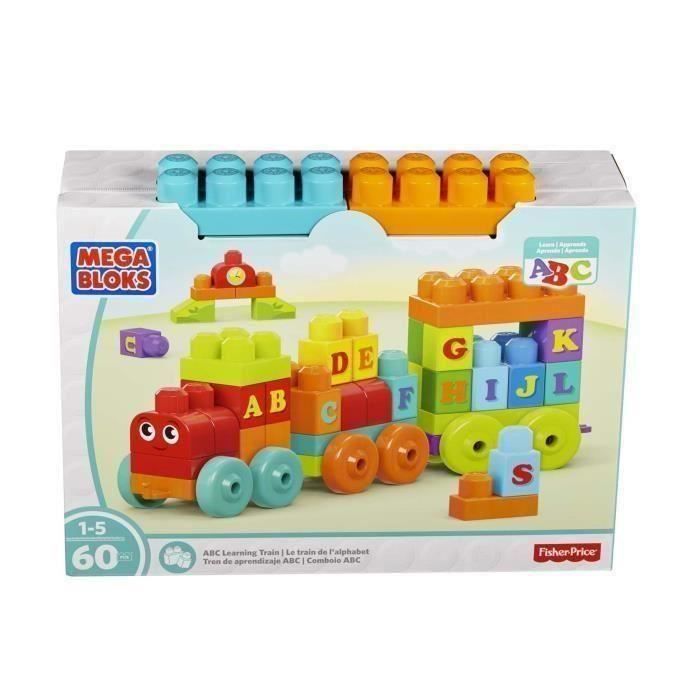 MEGABLOKS Le Train De l Alphabet Cdiscount Jeux Jouets