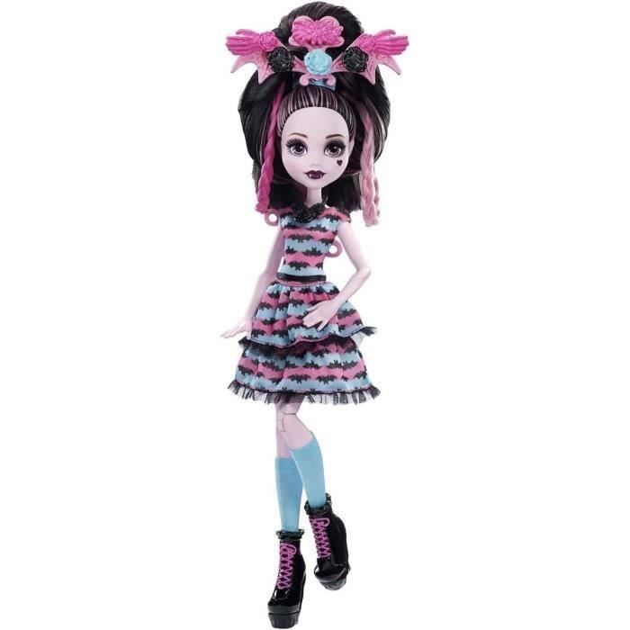 Monster High Draculaura Crea Coiffure Cdiscount Jeux Jouets