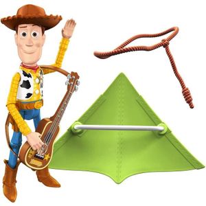 Woody Parlant Français / Figurine Poupée Jouet Toy Story 35 cm / Usé