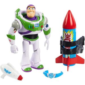 FIGURINE - PERSONNAGE Figurine Buzz l'Éclair - Toy Story - MATTEL - Avec accessoires - Pour enfants à partir de 3 ans
