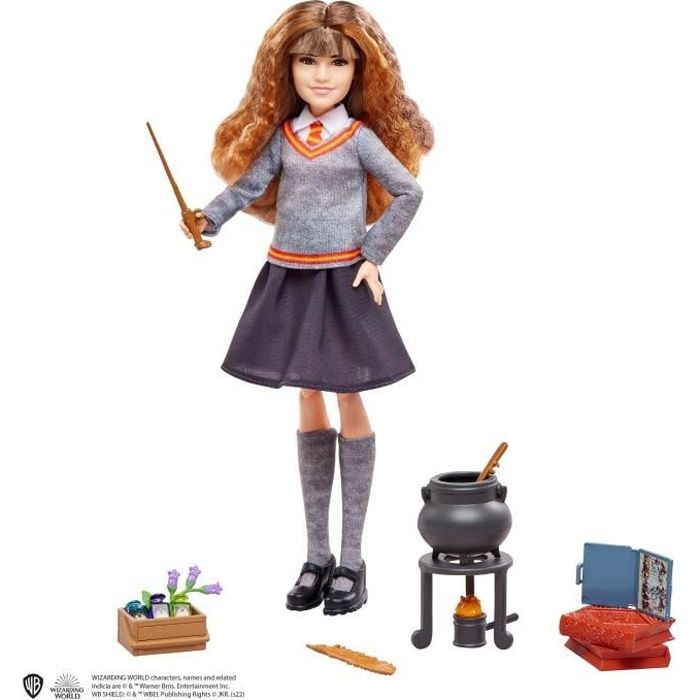 HARRY POTTER Bal de Noël Poupée Hermione Granger Poupée 25 cm - Cdiscount  Jeux - Jouets