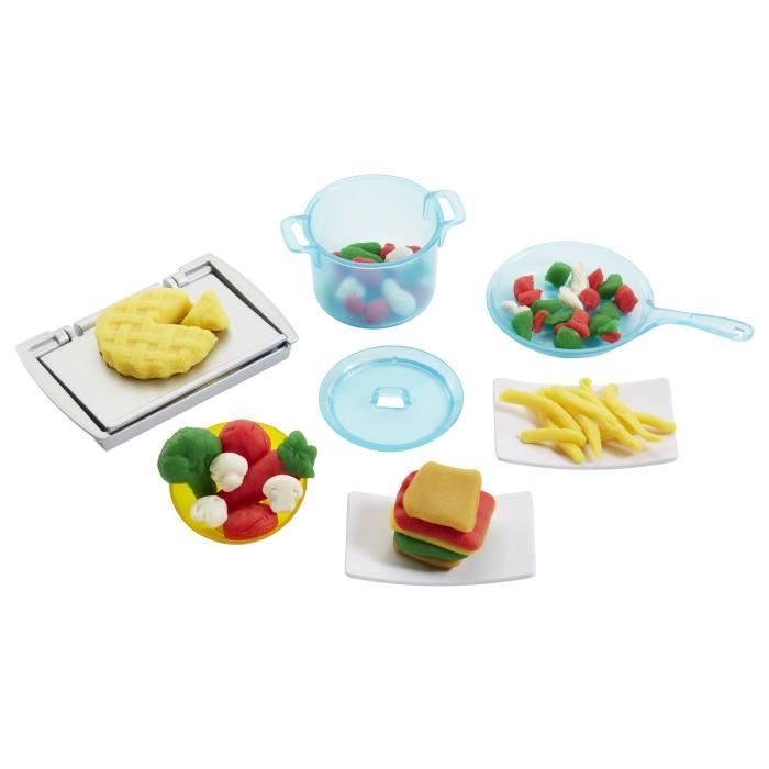 Coffret Cuisine à Modeler Barbie - Sons et Lumières - Rose - Mixte - 4 ans  et + - Cdiscount Jeux - Jouets