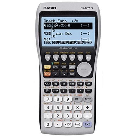 CASIO  Graph 75 USB Calculatrice graphique 
