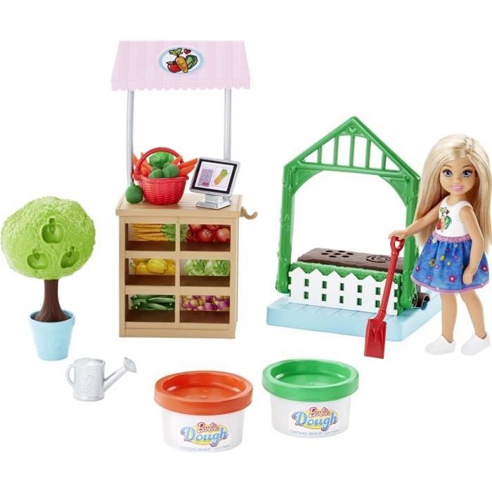 BARBIE Coffret Chelsea Potager Modeler Fille A partir de