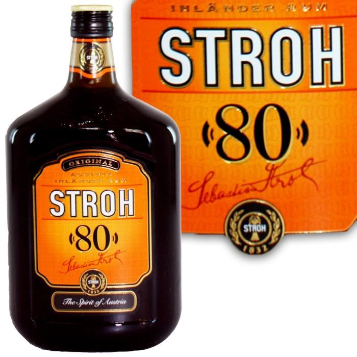 Stroh 80 1 litre 80° Achat / Vente rhum Stroh 80 1 litre Cdiscount