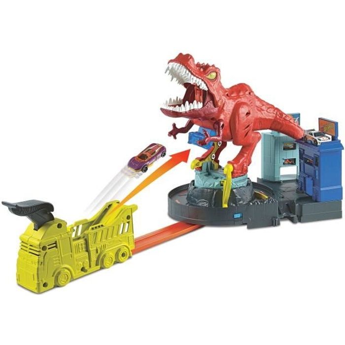 HOT WHEELS City T-Rex en Furie Motorisé