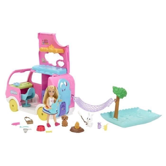 Chelsea Barbie Camper Walmart Barbie®-Camping-Car En De Chelsea