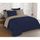 Parure lit 240 bleu marine