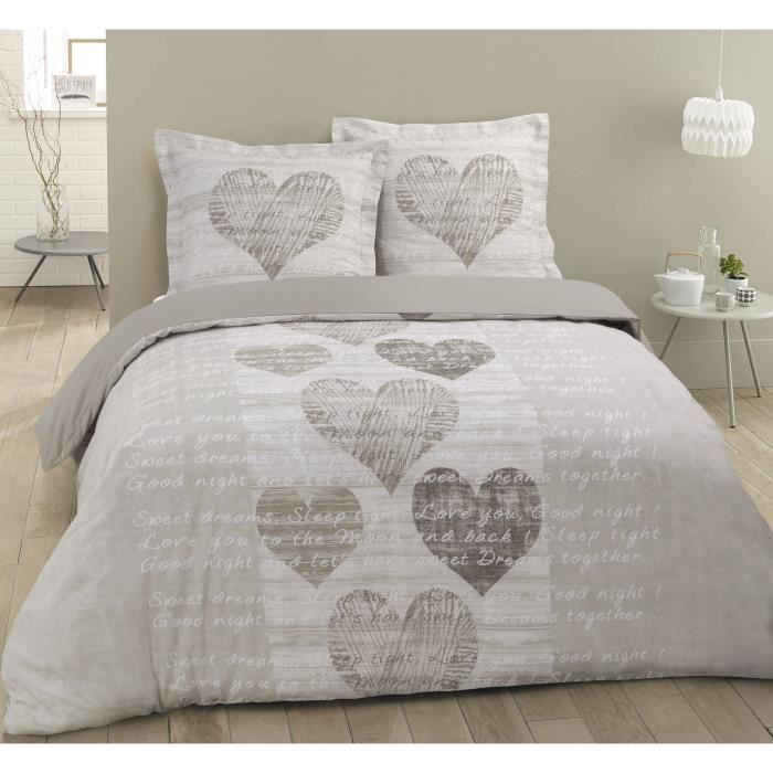 Housse De Couette Beige Achat Vente Housse De Couette Beige Pas Cher Cdiscount