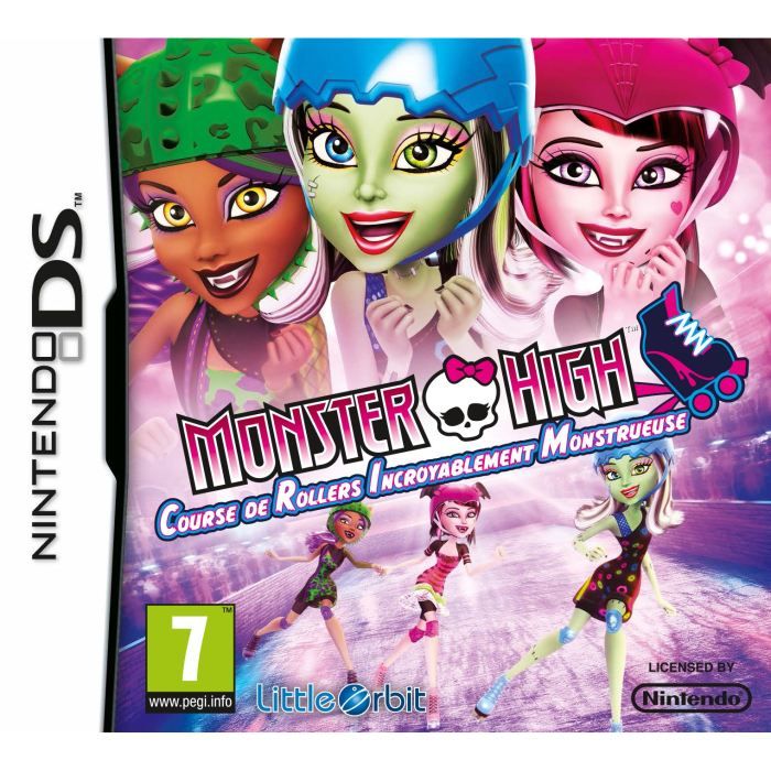 Monster High Course de Rollers Jeu DS