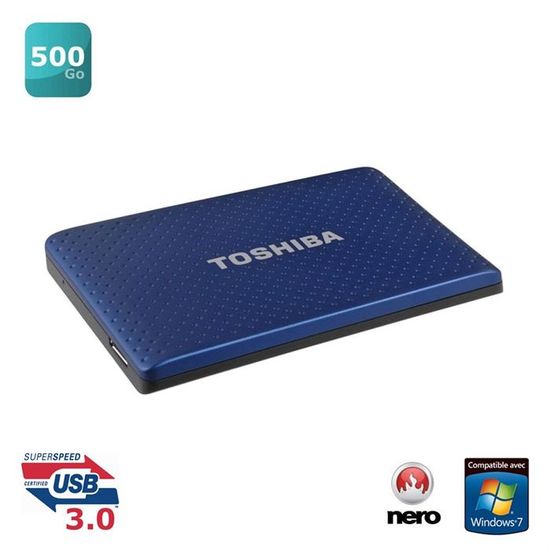 Toshiba STOR.E PARTNER 2.5 500Go bleu 2.5"