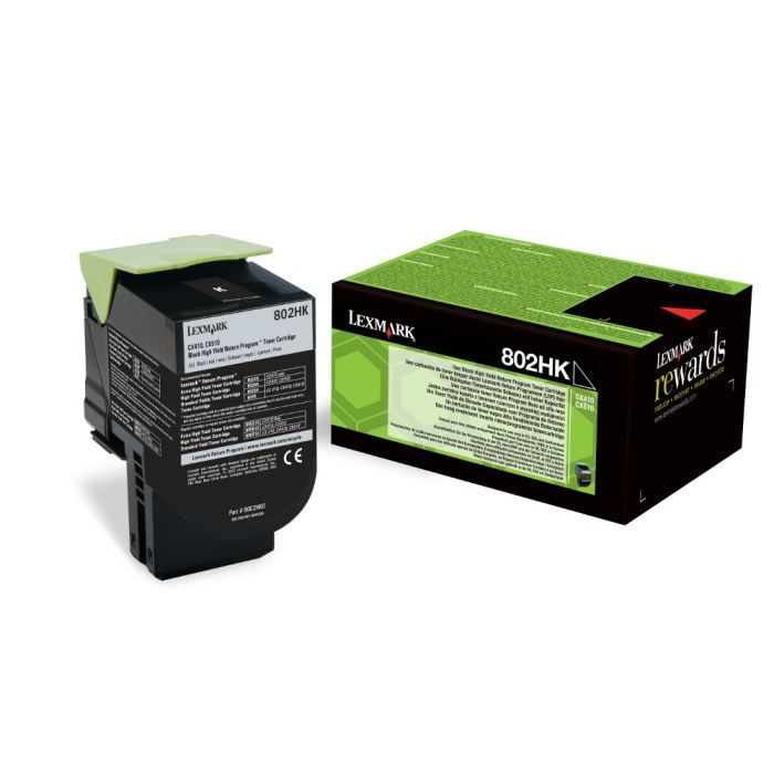 Lexmark 802HK 80C2HK0 - vue 3