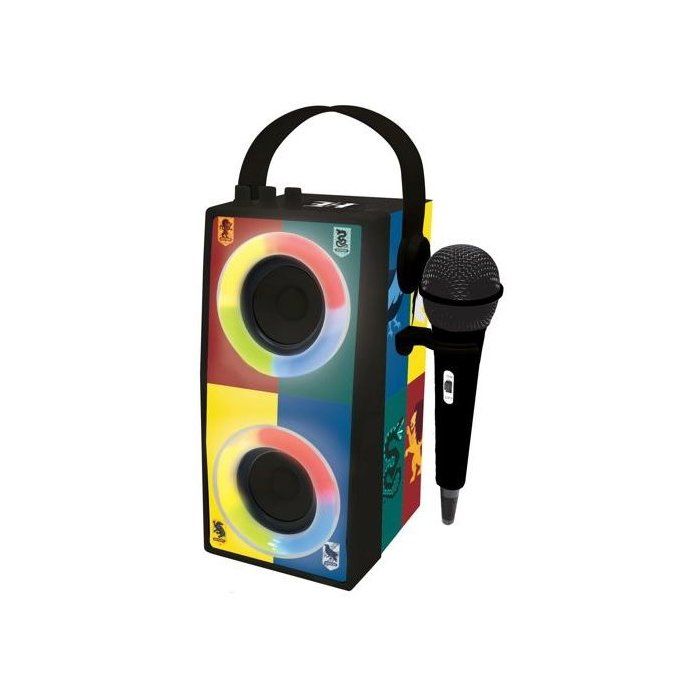 Enceinte Bluetooth® portable Harry Potter avec lumières et microphone